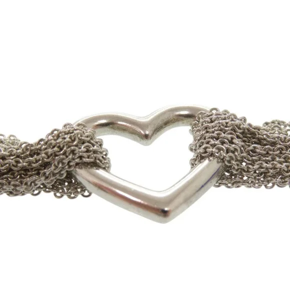 TIFFANY Silver Heart Necklace
